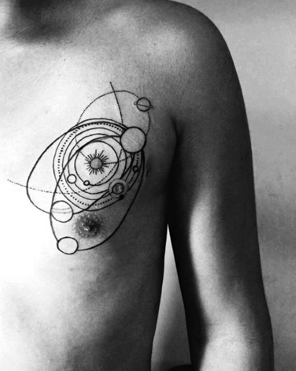 Amazing Solar System Tattoo Designs And Ideas With Meaning