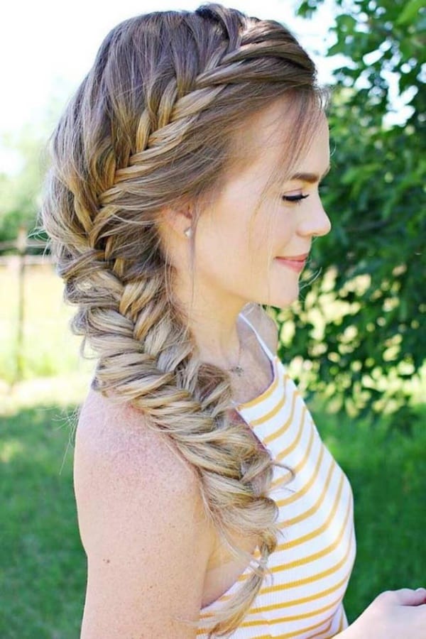 74 Easy Braided Hairstyles For Long Hair To Try - Fashion Hombre