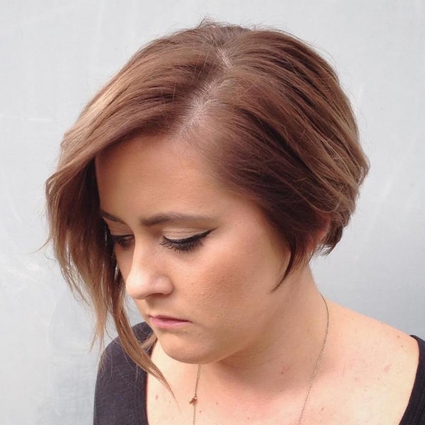 Beautiful Short Hairstyles For Fat Faces And Double Chins