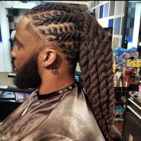 Cool Hairstyles For Black Men With Long Hair