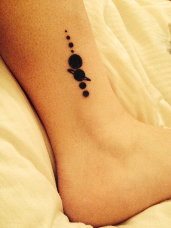 Amazing Solar System Tattoo Designs And Ideas With Meaning