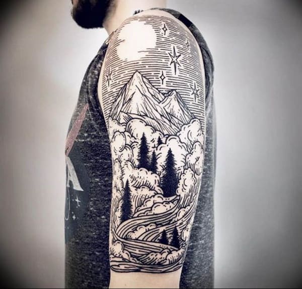 Best Mountain Tattoo Designs And Ideas