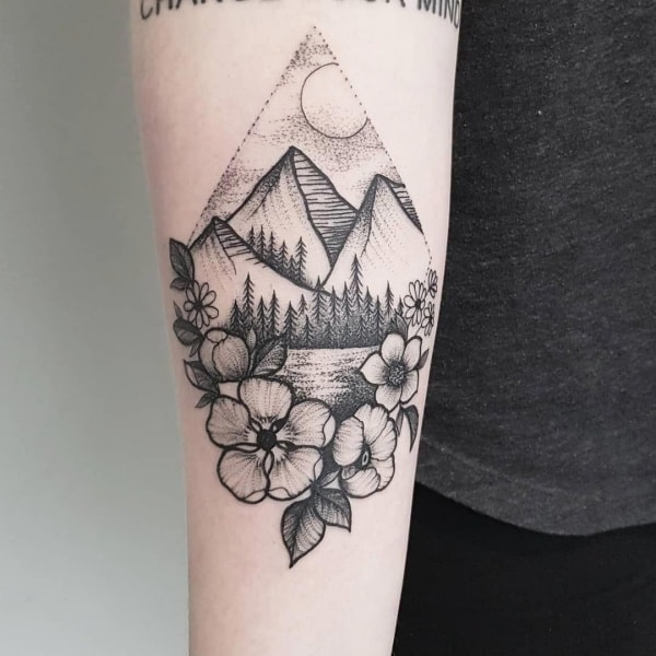 Best Mountain Tattoo Designs And Ideas