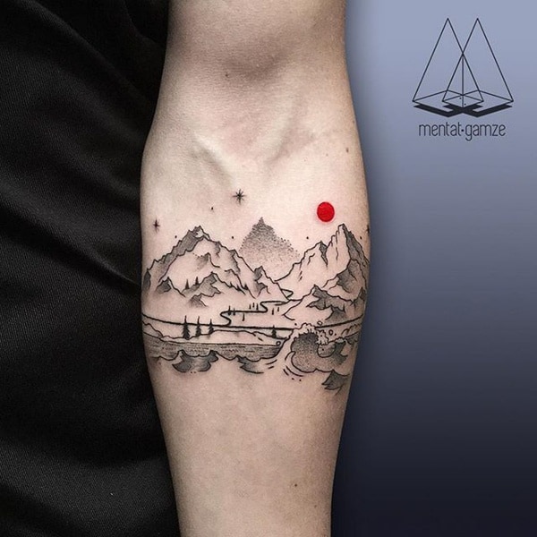 Best Mountain Tattoo Designs And Ideas