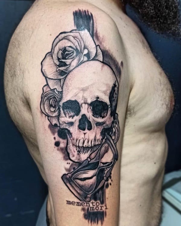 Memento Mori Tattoo Designs For Men