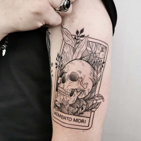 Memento Mori Tattoo Designs For Men