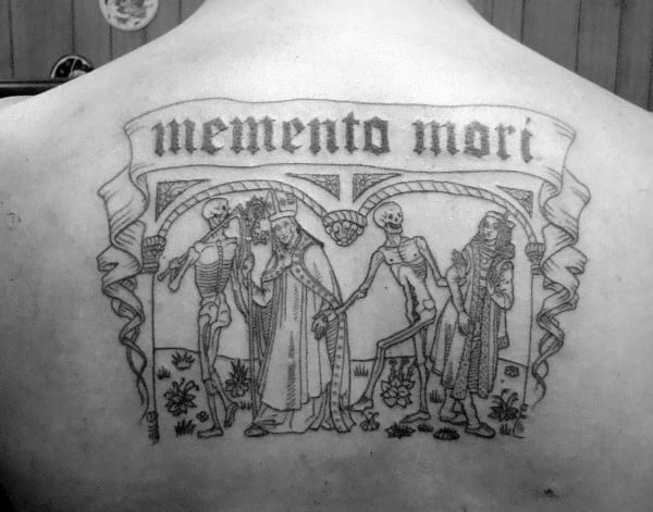 Memento Mori Tattoo Designs For Men