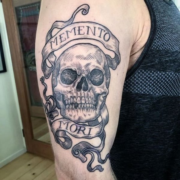 Memento Mori Tattoo Designs For Men