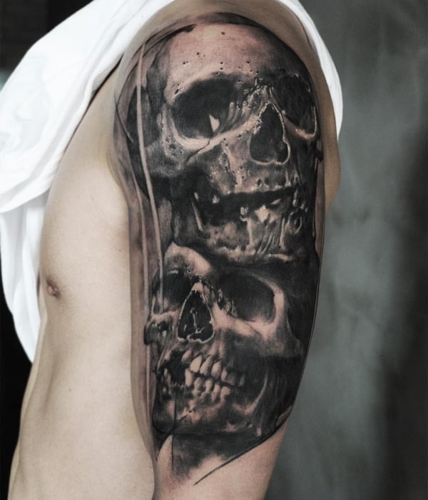 Memento Mori Tattoo Designs For Men