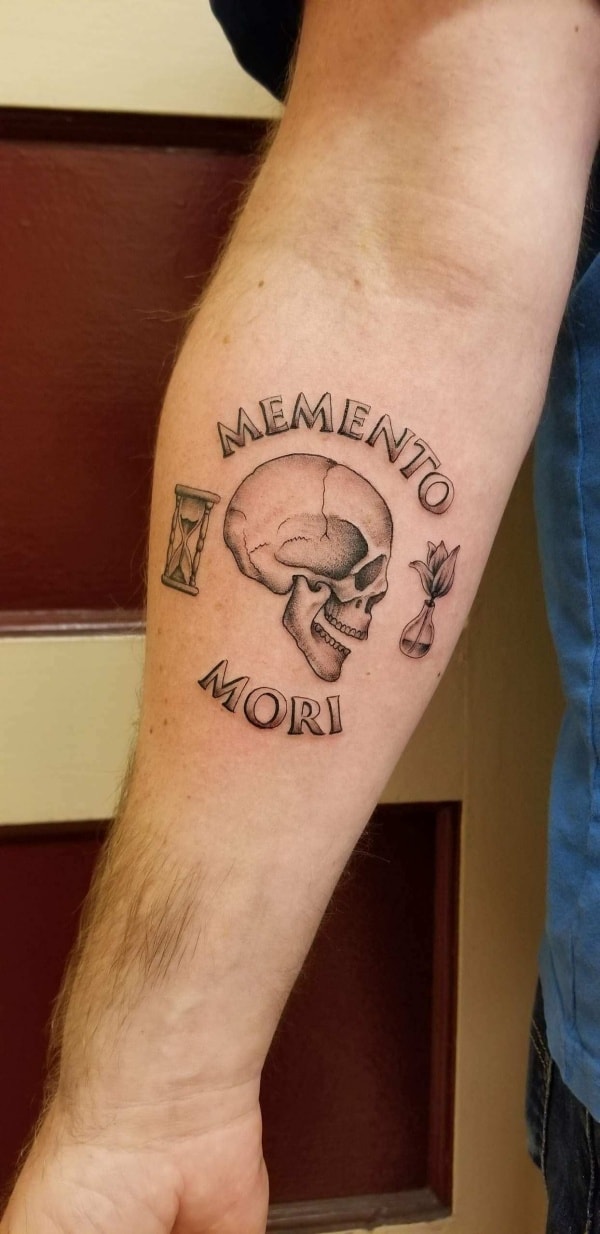 Memento Mori Tattoo Designs For Men