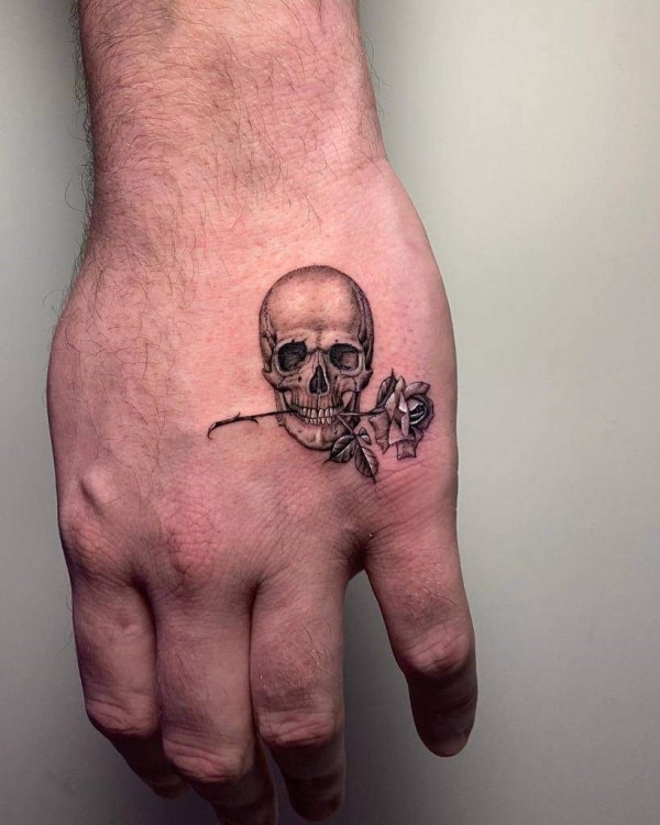 Memento Mori Tattoo Designs For Men