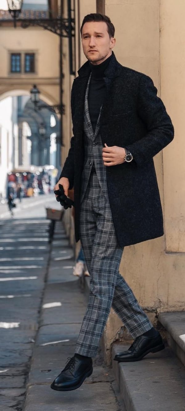 Men's Plaid Pants Outfit Ideas