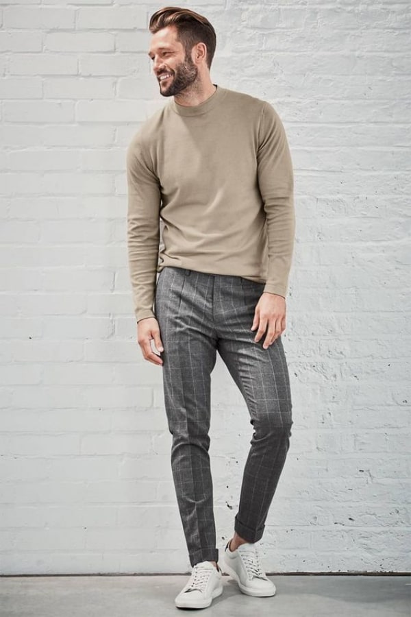 Men's Plaid Pants Outfit Ideas