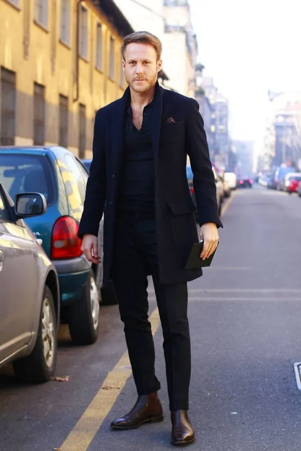 all black outfits for men