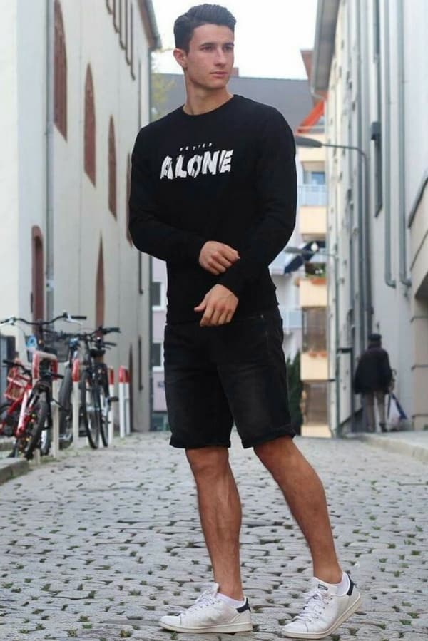 all black outfits for men