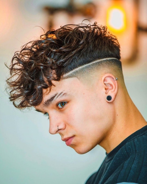 curly fade hairstyles