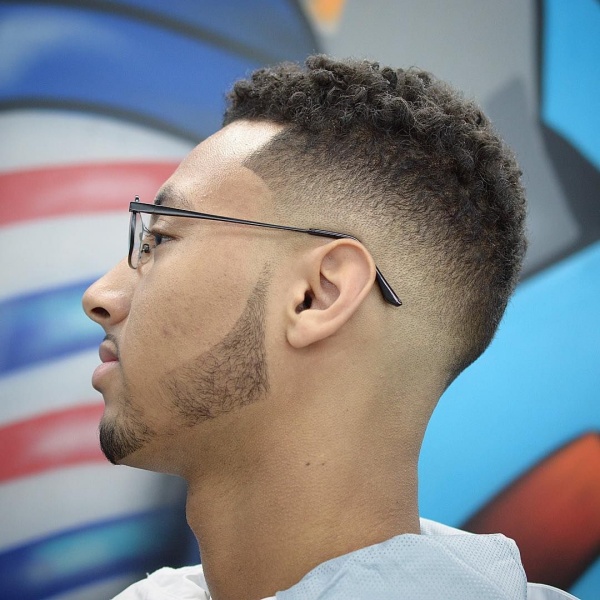 curly fade hairstyles