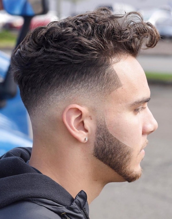 curly fade hairstyles