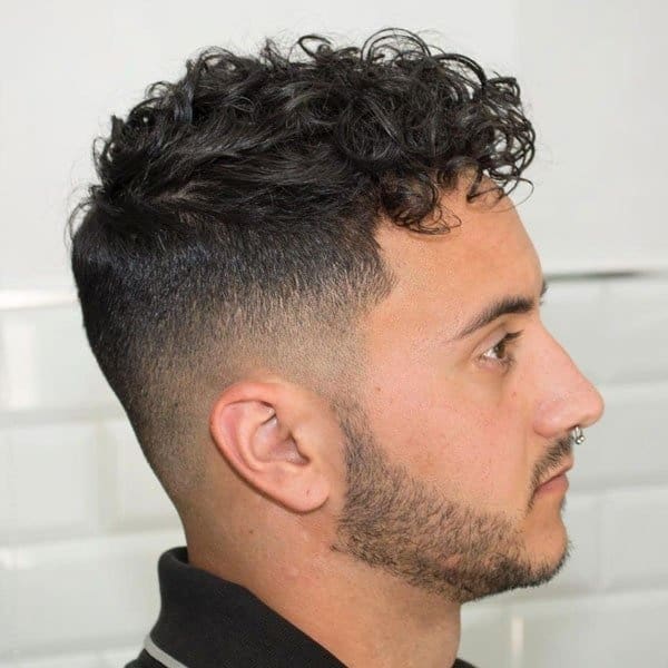 curly fade hairstyles