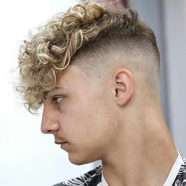 curly fade hairstyles