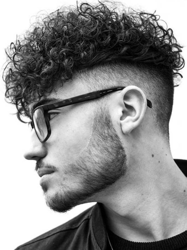 curly fade hairstyles