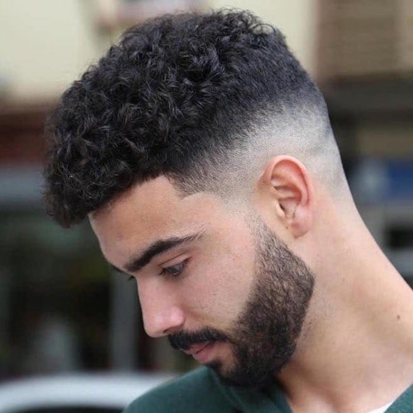 curly fade hairstyles