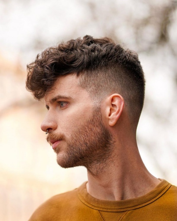 curly fade hairstyles