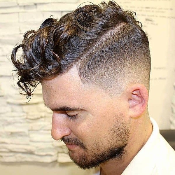 curly fade hairstyles