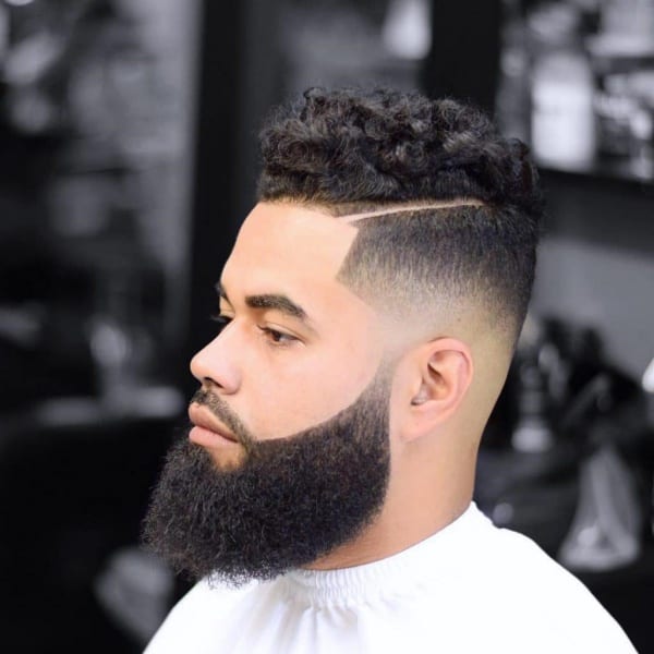 curly fade hairstyles