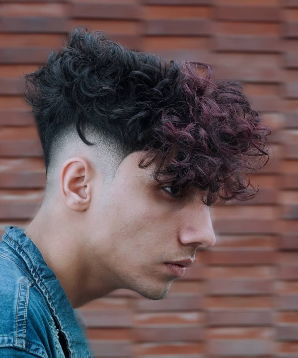 curly fade hairstyles