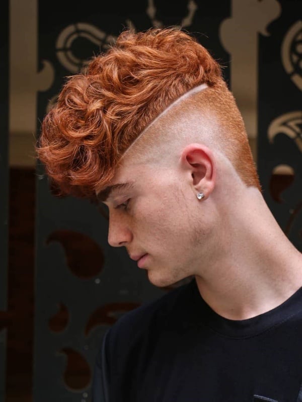 curly fade hairstyles