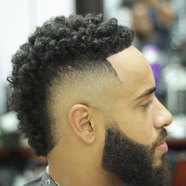 curly fade hairstyles