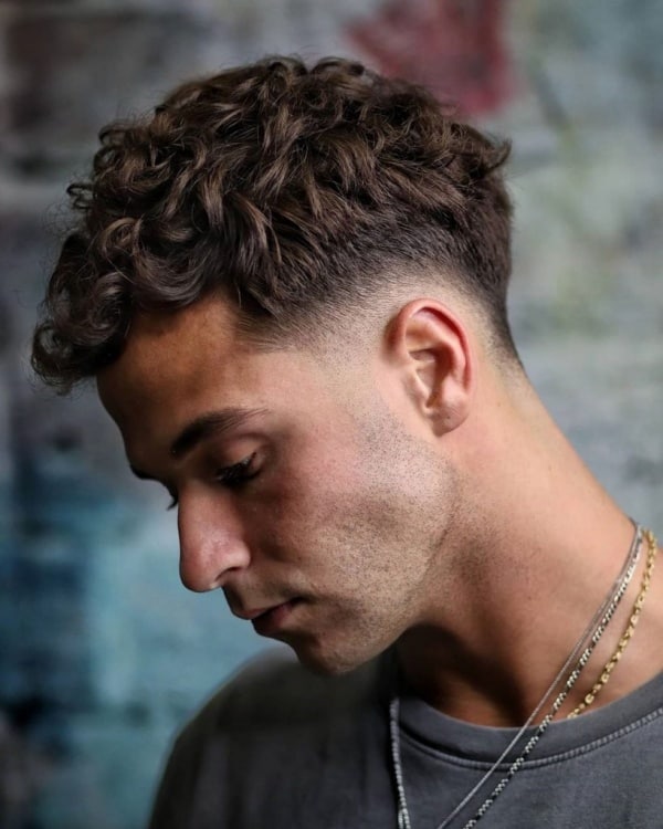 curly fade hairstyles