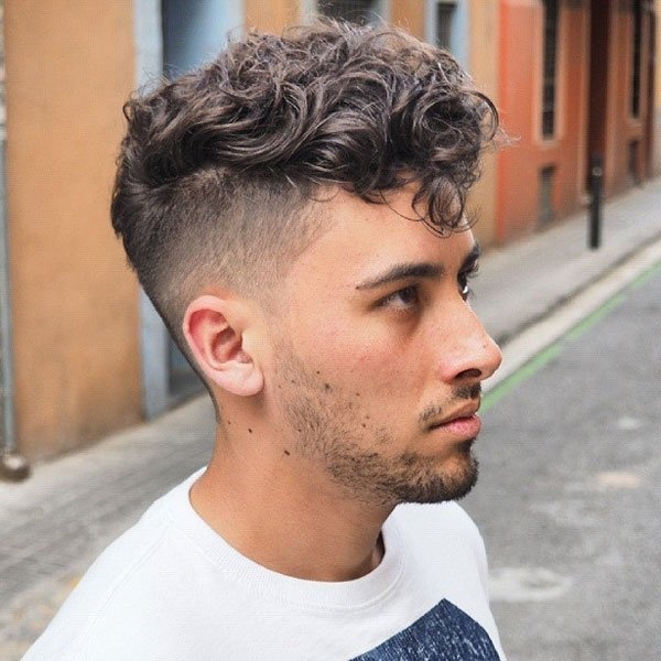 curly fade hairstyles