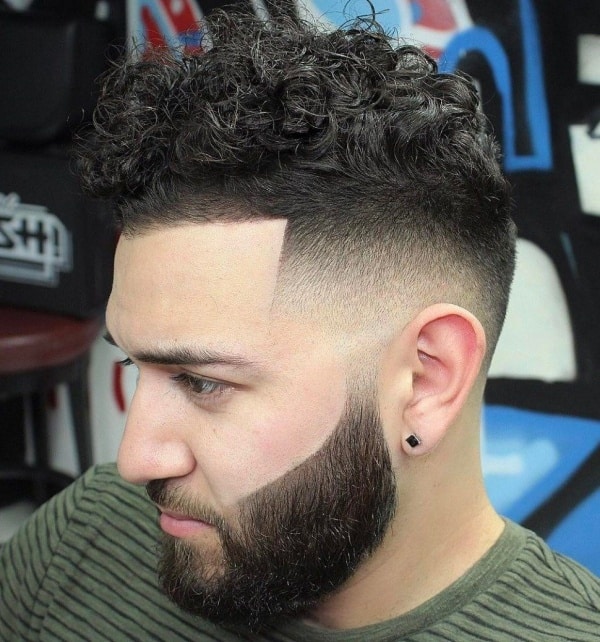 curly fade hairstyles