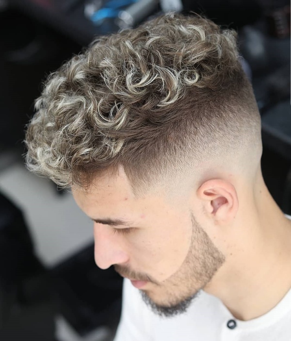 curly fade hairstyles