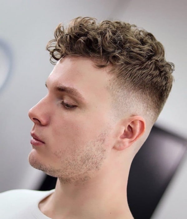 curly fade hairstyles