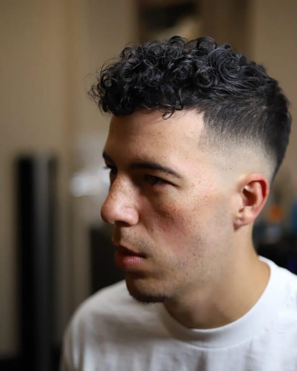 curly fade hairstyles