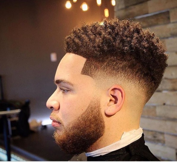 curly fade hairstyles