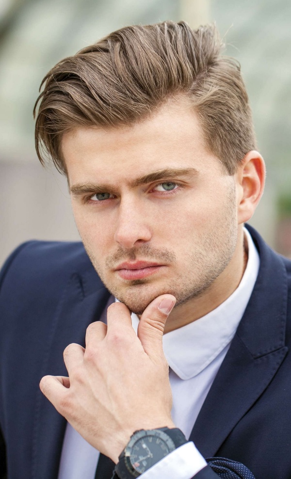 hairstyles for men with round faces