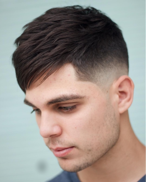 hairstyles for men with round faces