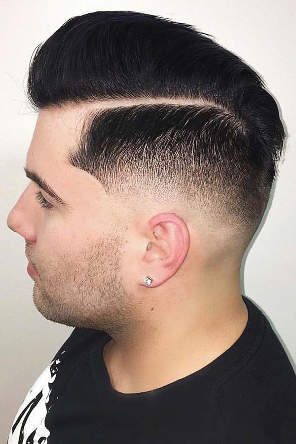 hairstyles for men with round faces