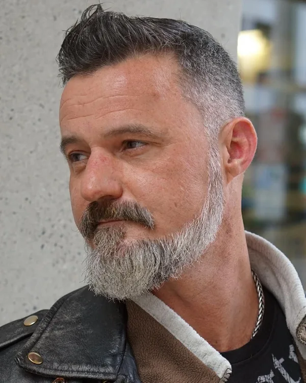 grey beard styles