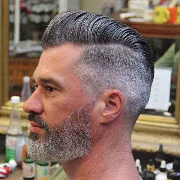 grey beard styles