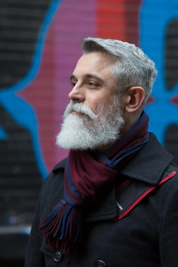 grey beard styles