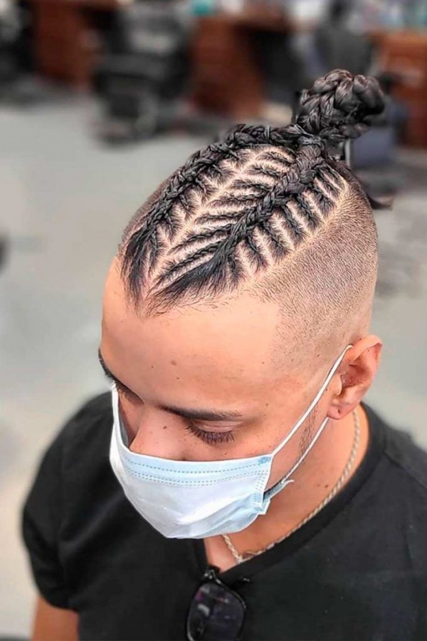 30 French Braid Hairstyle Ideas For Men  Hood MWR