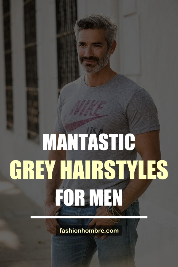 grey hairstyles for men