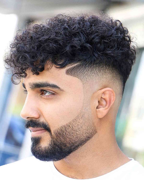 hairstyles for men with curly hair