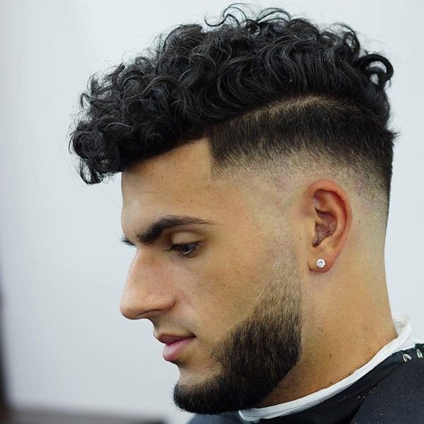 hairstyles for men with curly hair