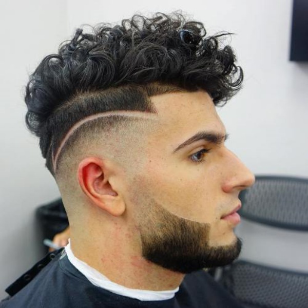 hairstyles for men with curly hair